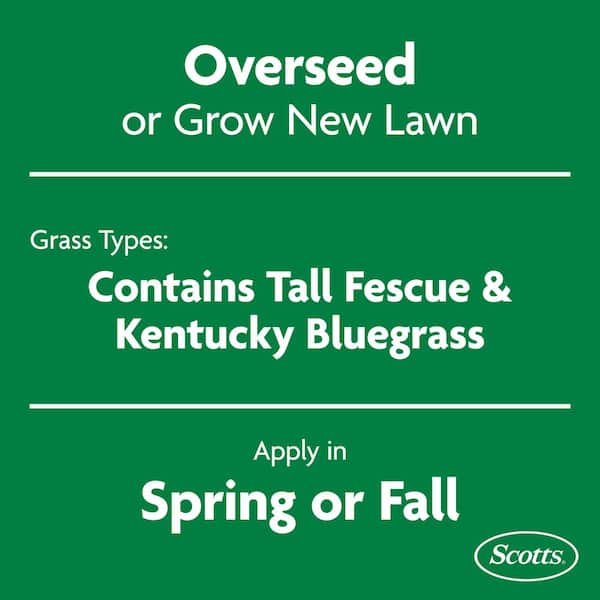 Grass Seed Drought Tolerant Mix 4 lb. 2,000 sq. ft. Kentucky Bluegrass and Tall Fescue Grass Seed Mix