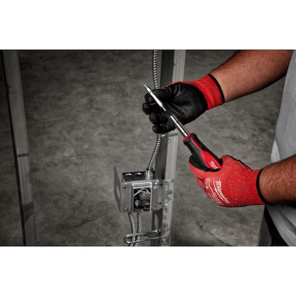 Milwaukee - 11-in-1 Multi-Tip Combination Screwdriver with Square Drive Bits