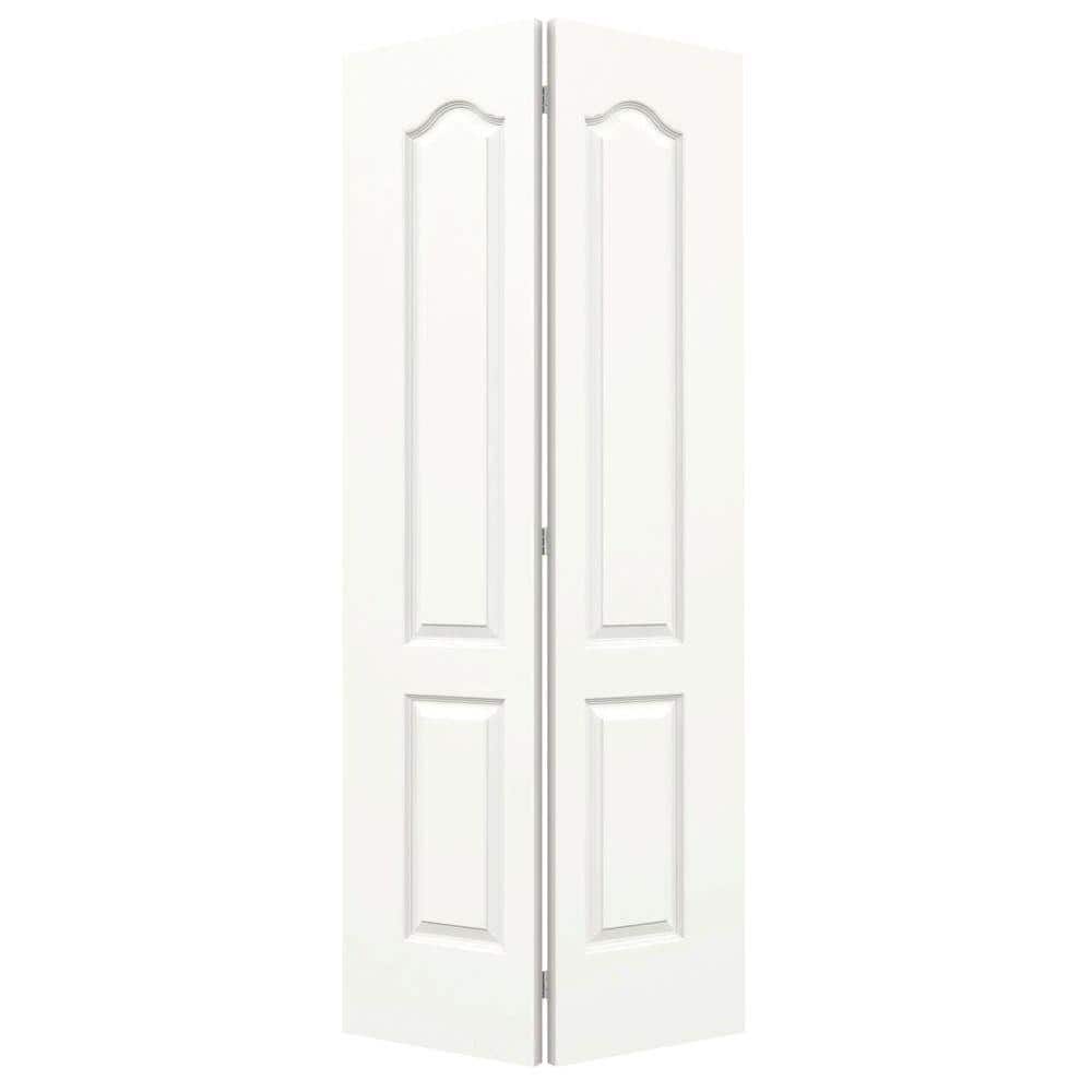 JELDWEN 36 in. x 80 in. Princeton White Painted Smooth Molded