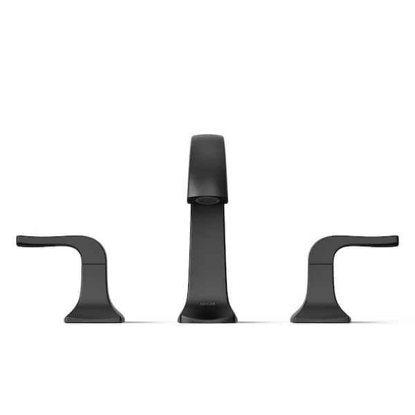 KOHLER Rubicon 8 in. Widespread Double Handle High Arc Bathroom
