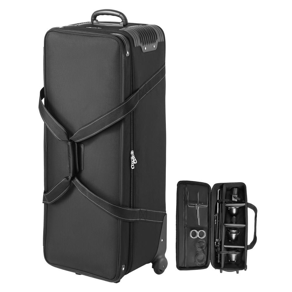 39.37 in. W x 14.96 in. D x 12.60 in. H Rolling Camera Bag with Wheels Straps for Light Stands, Tripods, Telescopes price history on PriceWatchPro