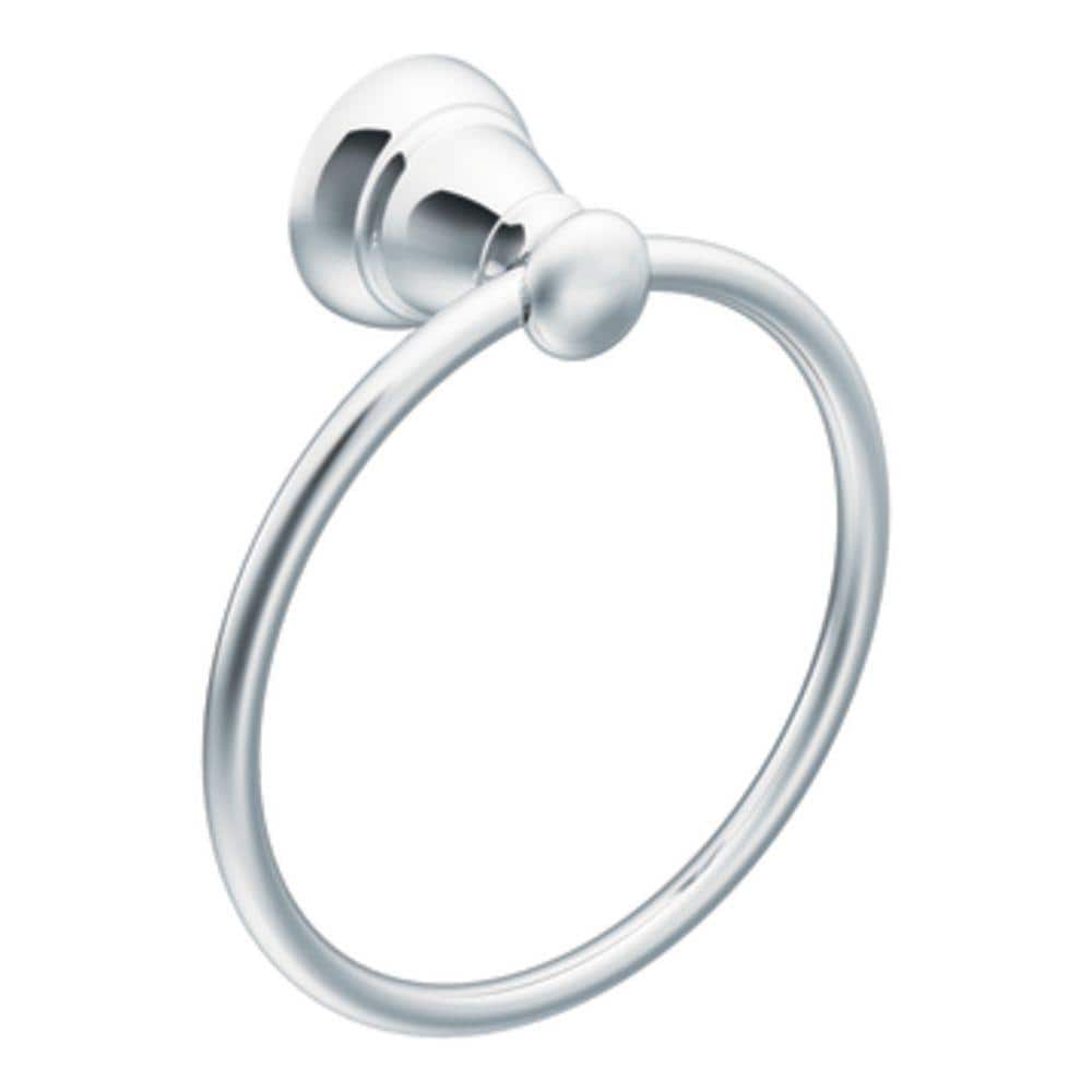 Details about   MOEN Banbury Towel Ring in Chrome Y2686CH