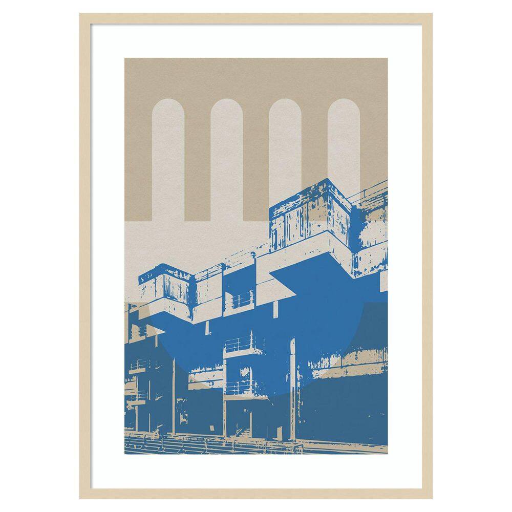 Architecture I by Gary William 1 Piece Framed Giclee Architecture Art Print 41 in. x 30 in. price history on PriceWatchPro