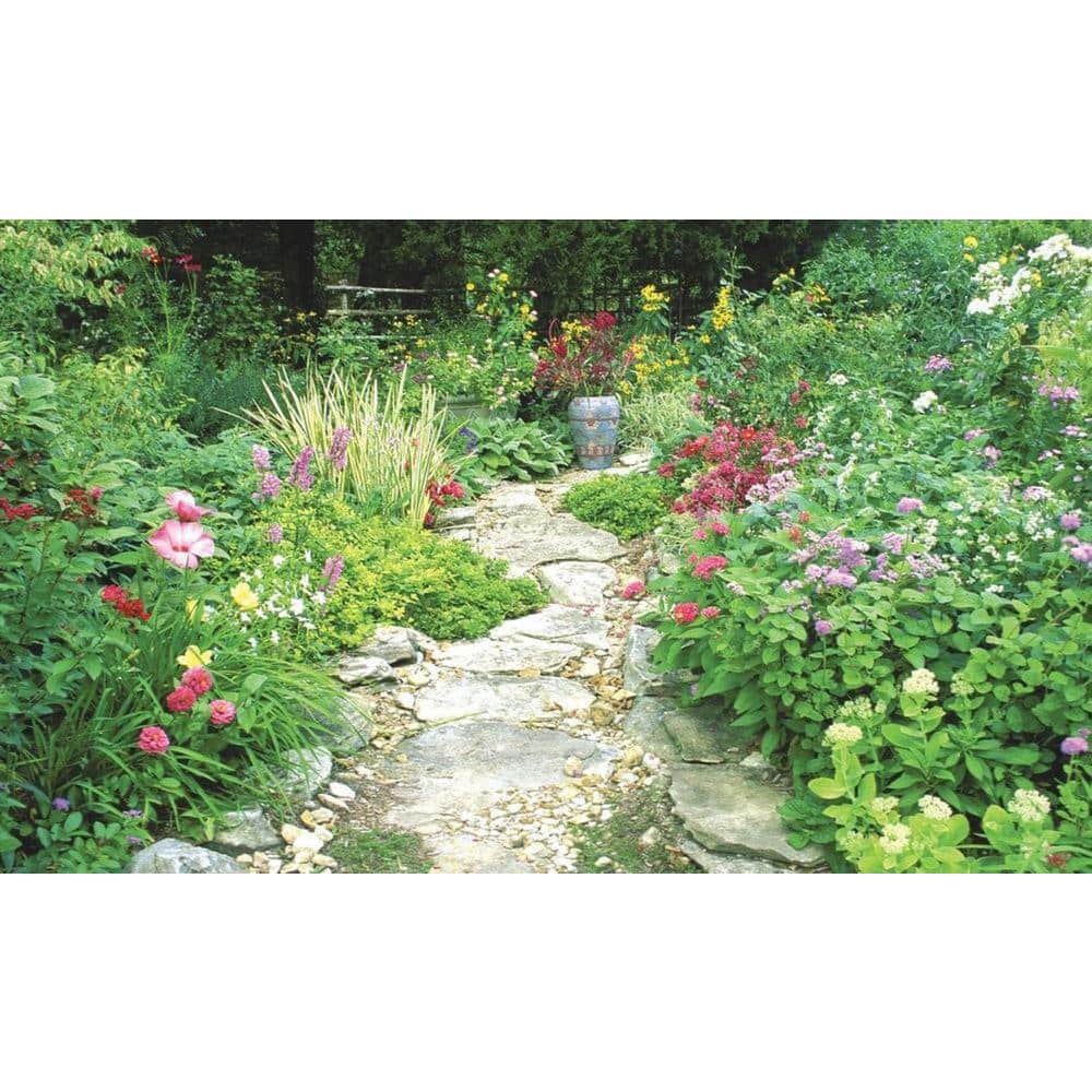 Garden View - Weather Proof Scene for Window Wells or Wall Mural - 120 in. x 60 in price history on PriceWatchPro