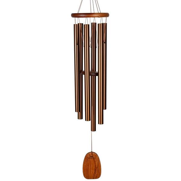 WOODSTOCK CHIMES Signature Collection, Amazing Grace Chime, Large 40 in. Bronze Wind Chime