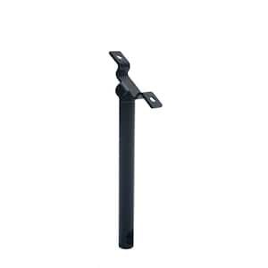 Fe26 Vertical Cable Rail Black Sand Stair Vertical I-Support