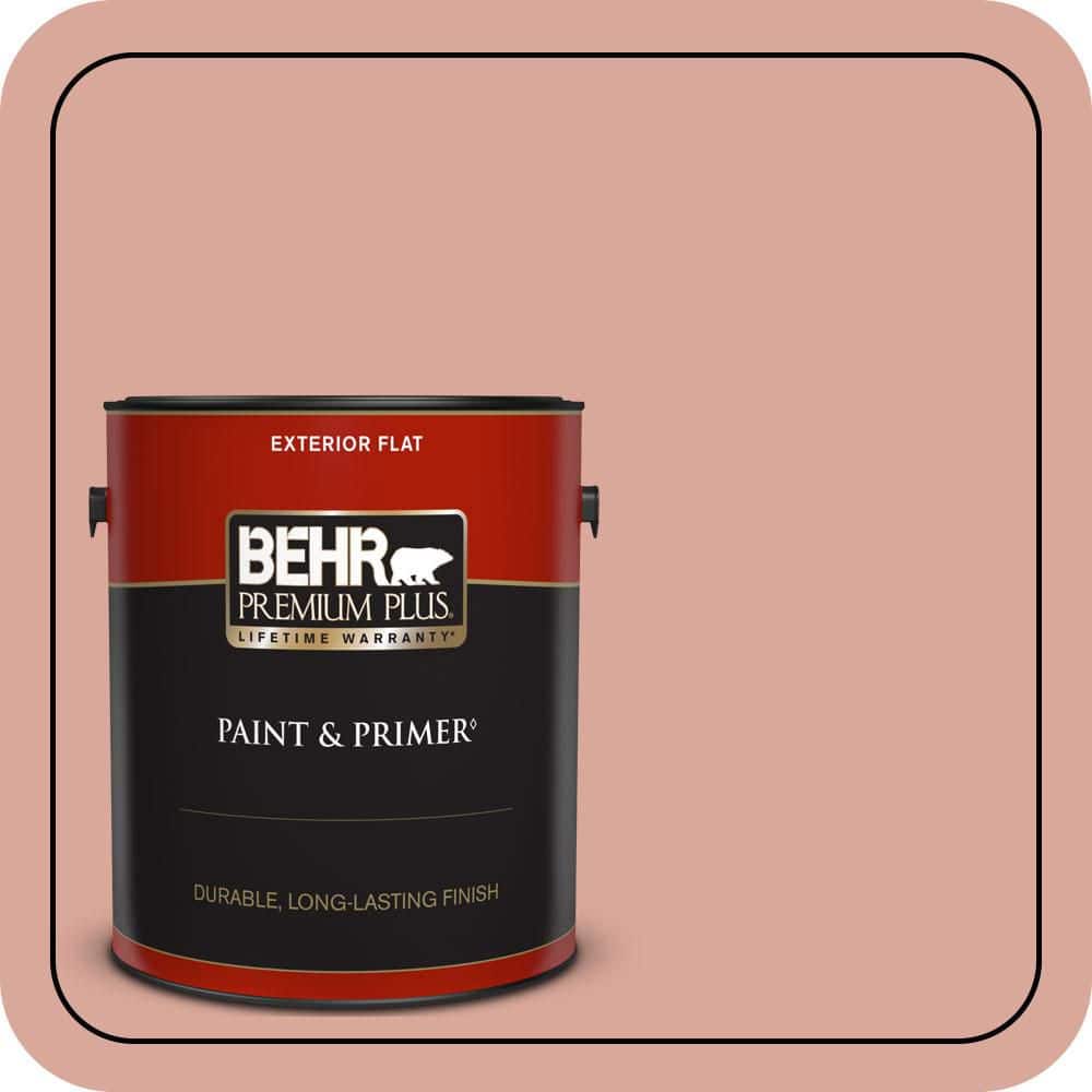1 gal. #PMD-70 Cottage Rose Flat Exterior Paint & Primer price history on PriceWatchPro