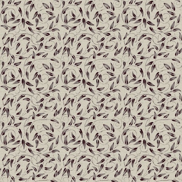 Unbranded Llewelyn-Bowen Off The Wall Red Floral Tit Willow Matte Finish Non-Pasted Non-Woven Wallpaper Roll