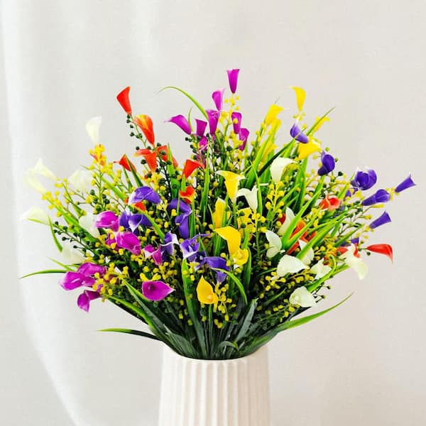 Unbranded 13 .8 in. Artificial Calla Lily 10 Bundles
