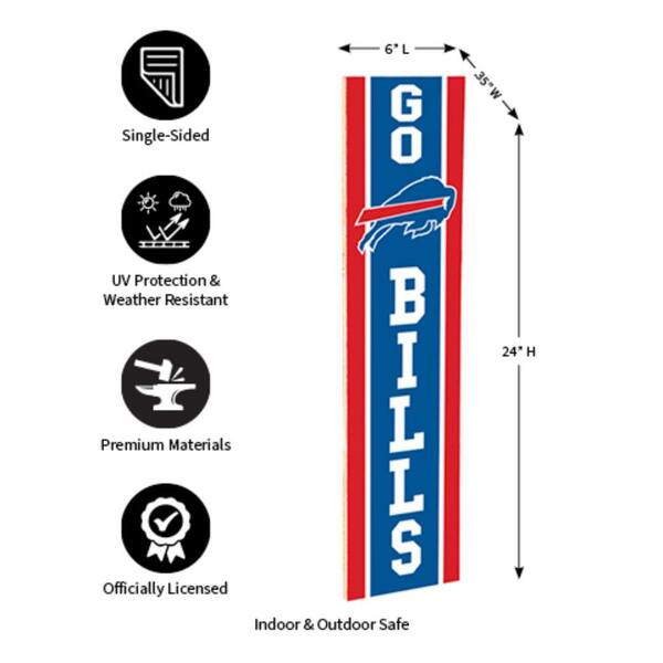 : NFL Buffalo Bills Unisex Buffalo Bills Chalk Playbook sign,  Team Color, 6 x 12 : Sports & Outdoors