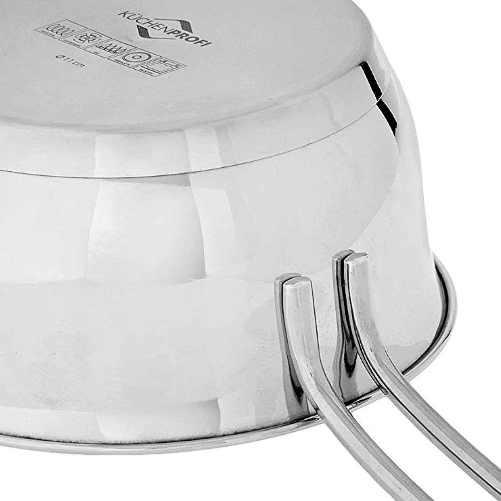 Stainless Steel Non-Stick Saucepan with Pour Spout, 1 qt