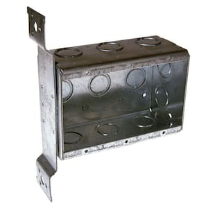 DETA Metalclad M1205 10 Amp X Rated 3 Gang 2 Way Switch Plate Backbox 