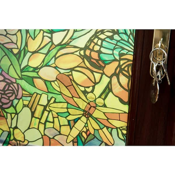 d-c-fix - Tulia also Known As Spring Chapel Stained Glass self adhesive Film