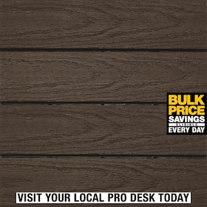 UltraShield Naturale 1 ft. x 1 ft. Quick Deck Outdoor Composite Deck Tile in Spanish Walnut (10 sq. ft. per Box)