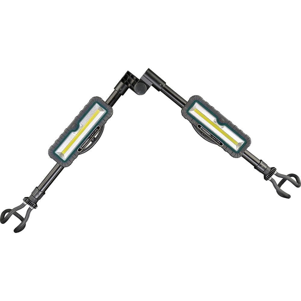 Pinegreen Lighting Dual Head 2400 Lumens LED Rechargeable Underhood Work Light -  CL-RUH-24