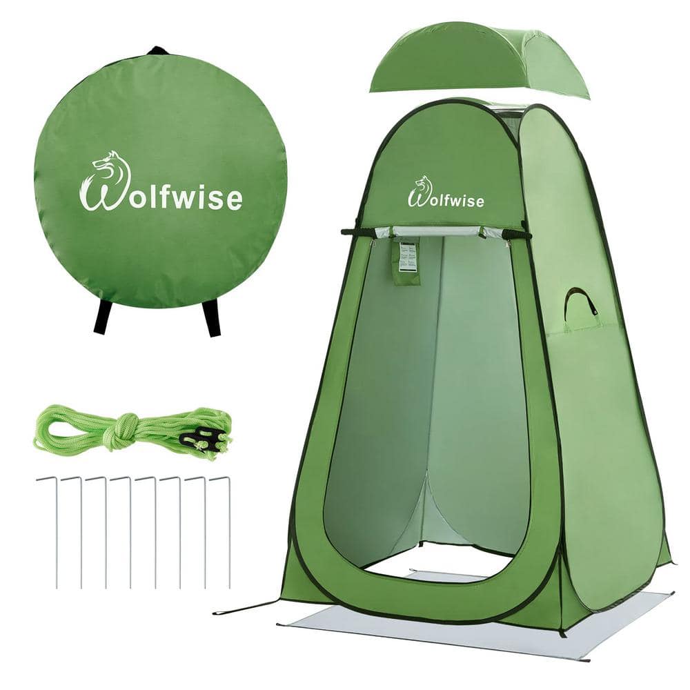 3.93 ft. x 3.93 ft. Green Pop up Privacy Shower Tent price history on PriceWatchPro