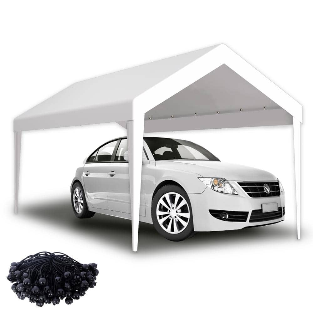 10 ft. x 20 ft. Carport Replacement Canopy Cover, Waterproof and UV Protect