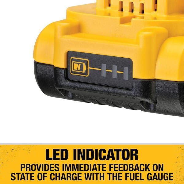 DEWALT - 20V MAX Lithium-Ion 6.0Ah and 4.0Ah Battery and Charger Starter Kit