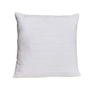 White Velvet Pillow