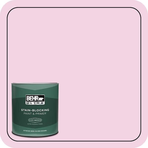 BEHR ULTRA 1 qt. #690A-2 Hopeful Extra Durable Semi-Gloss Enamel Interior Paint & Primer