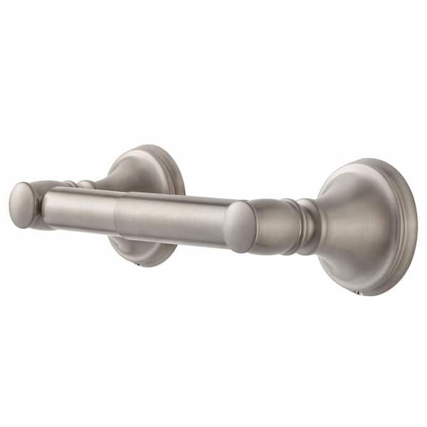 Pfister Northcott Wall Mount Round Toilet Paper Holder in Brushed Nickel
