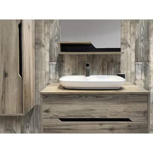 Harlan 7.9 in. x 47.2 in. Gray Porcelain Matte Wall and Floor Tile (20 Cases/207.2 sq. ft./Pallet)