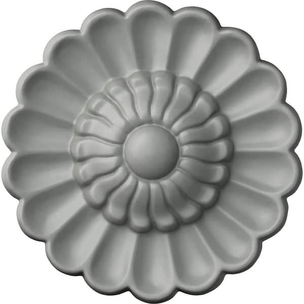 Ekena Millwork 5-7/8 in. x 1 in. x 5-7/8 in. Sunflower Rosette