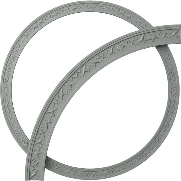 Ekena Millwork 59 in. Kent Ceiling Ring (1/4 of Complete Circle)