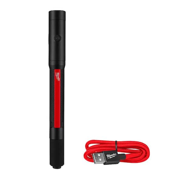 Milwaukee - 250 Lumens Internal Rechargeable Penlight with Laser