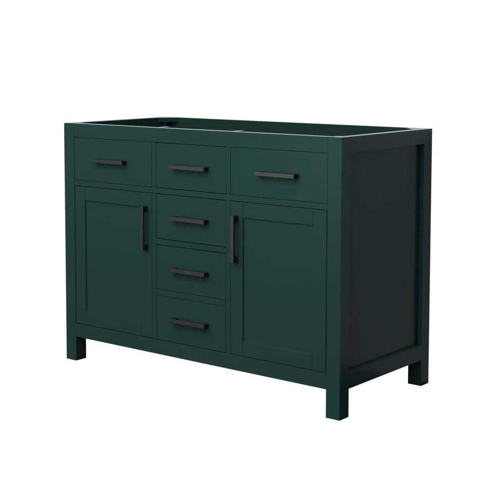 Beckett 47.25 in. Bath Vanity Cabinet without Top in Green price history on PriceWatchPro