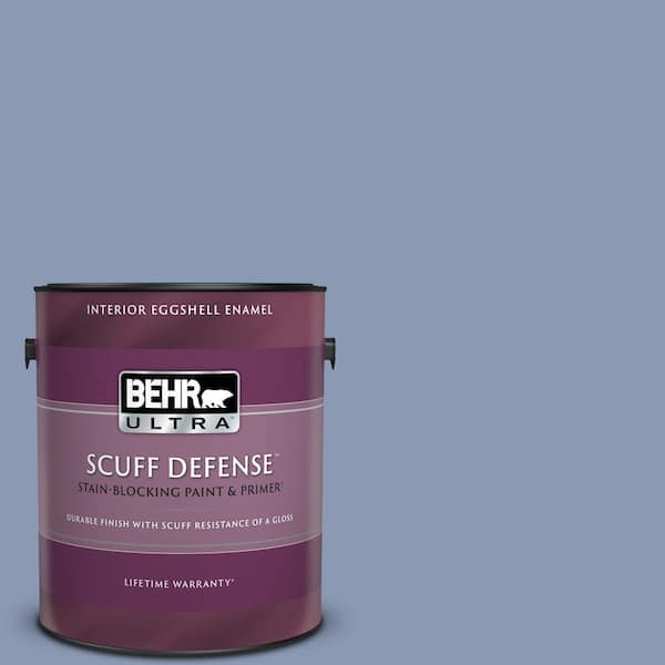 BEHR ULTRA 1 gal. #600F-5 Blueberry Buckle Extra Durable Eggshell Enamel Interior Paint & Primer