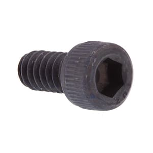 #10-24 x 3/8 in. Black Oxide Coated Steel Hex (Allen) Drive Socket Head Cap Screws (25-Pack)