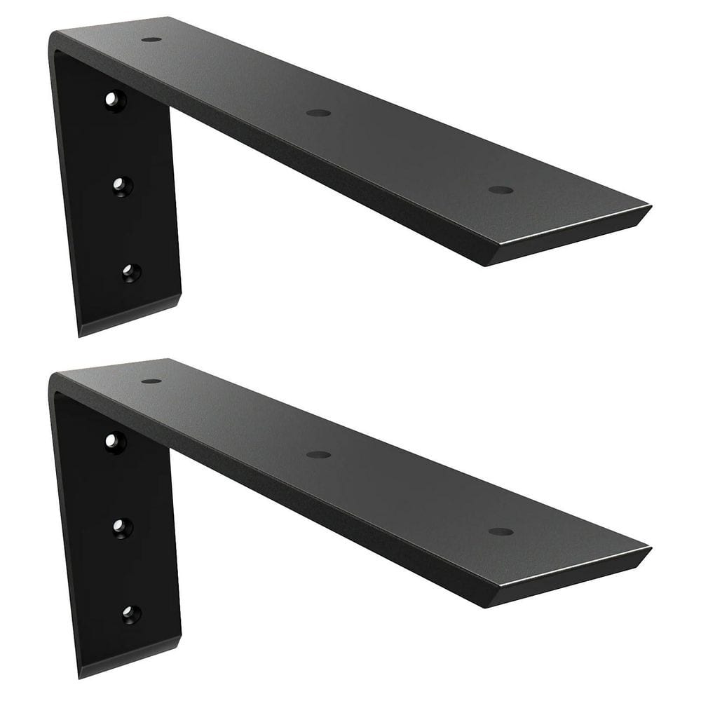 10 in. L Bracket Heavy Duty Countertop Support Bracket for Quartz Granite Wood Concrete Laminate Countertops (2-Pack) price history on PriceWatchPro