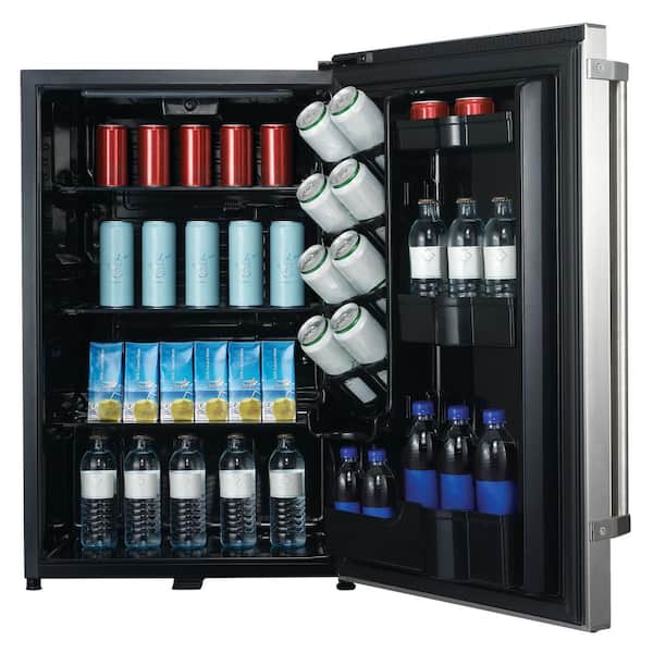 4.4 cu. ft. Freestanding Outdoor Refrigerator in Stainless Steel