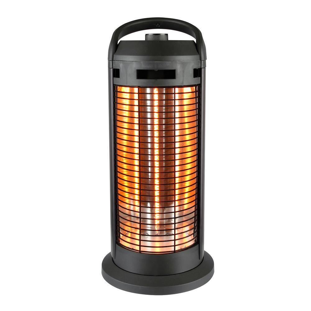 matrix decor 22.24 in. H 1500-Watt Electric Tower Ceramic Fan Space Heater  with Tip-Over Safety Switch MD-TQH-08A - The Home Depot