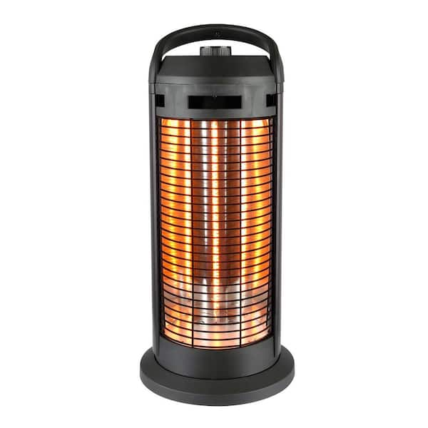 matrix decor 22.24 in. H 1500-Watt Electric Tower Ceramic Fan Space Heater with Tip-Over Safety Switch