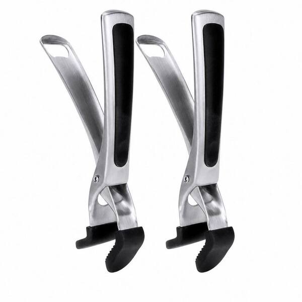 Plate Gripper for Microwave, Toaster, Oven, Steamer, Non-Slip Pan Gripper, Hot Plate Bowl Retriever, Pack of 2