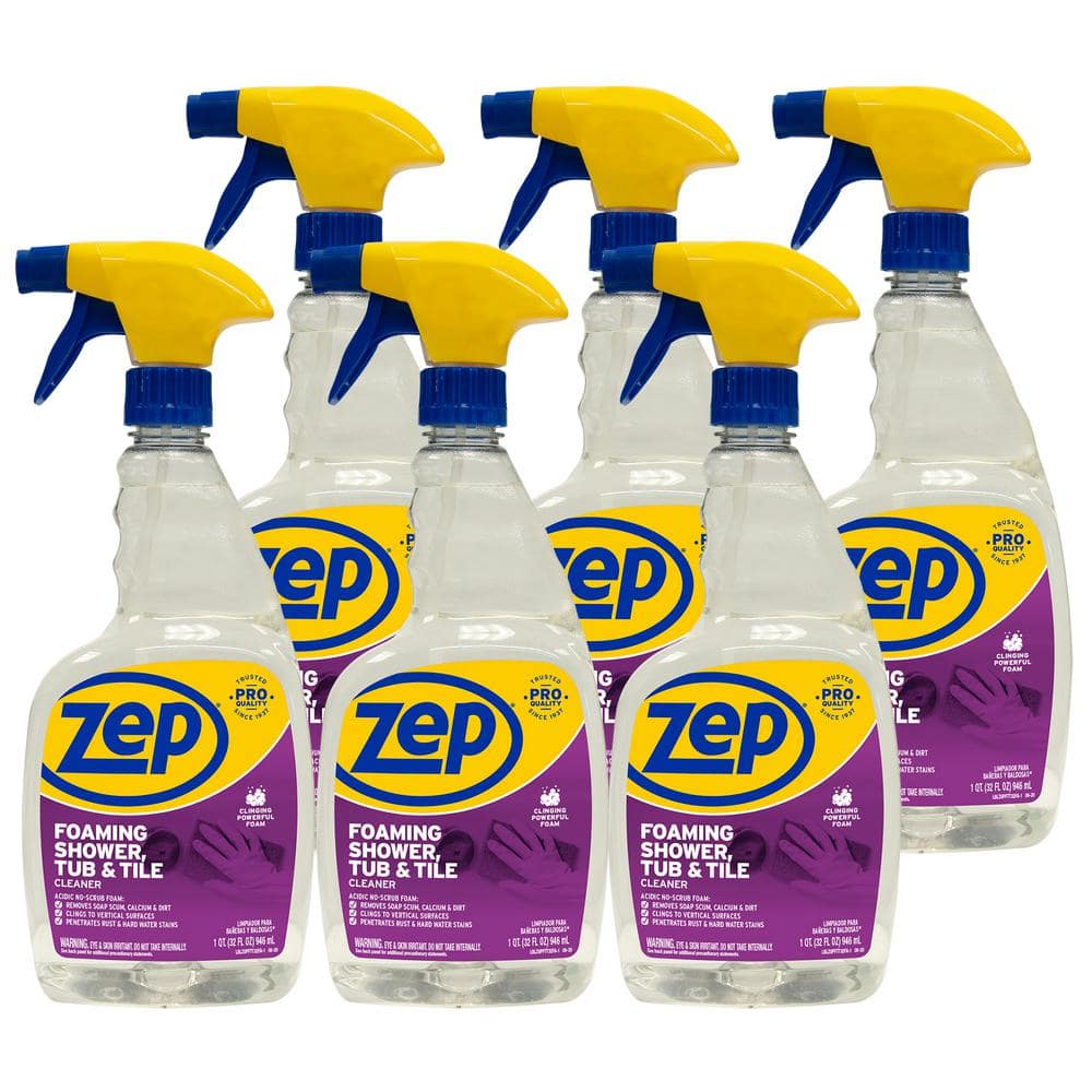 Zep Foaming Wall Cleaner 18 oz. (Pack of 2) - Removes Stains Without  Damaging Finishes 