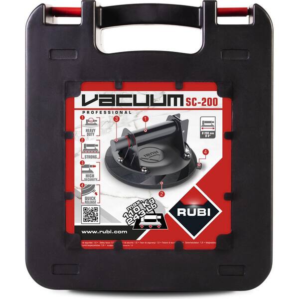 Rubi 8 in. Vacuum Suction Cup 18919 - The Home Depot