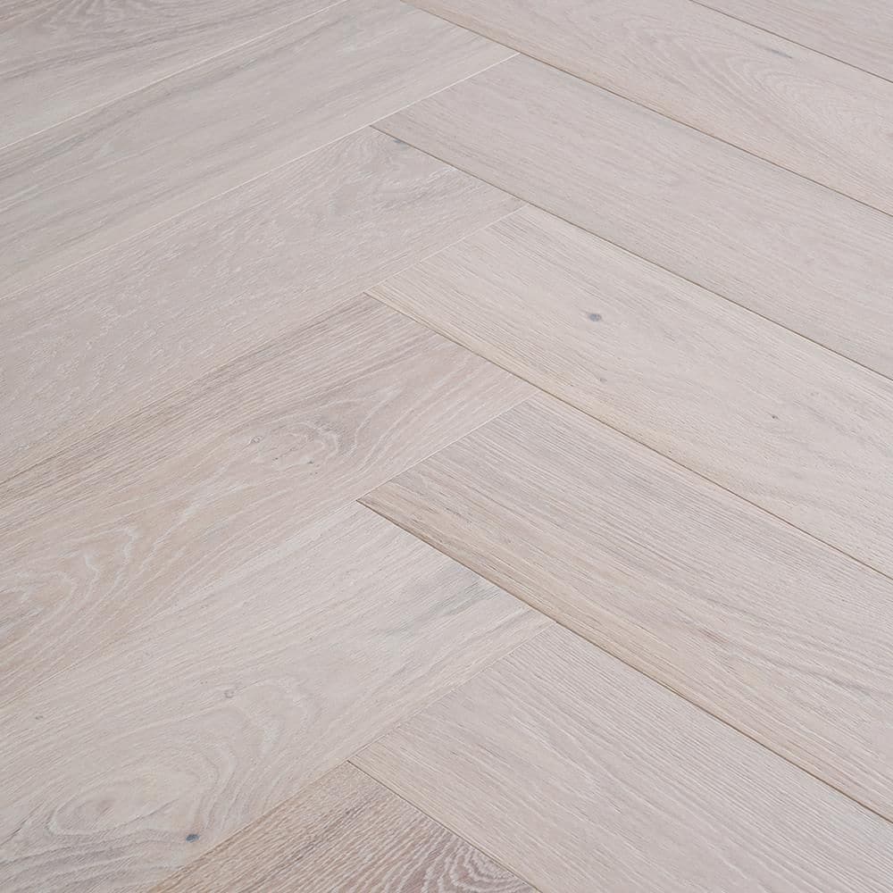 Take Home Sample - Rincon French Oak Water Resistant Herringbone Engineered Hardwood Flooring price history on PriceWatchPro