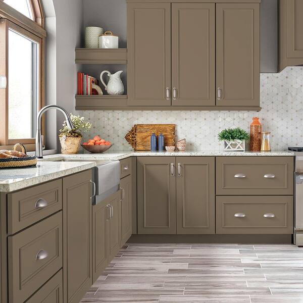 BEHR PREMIUM 1 gal. #HDC-NT-11 Sandalwood Tan Satin Enamel