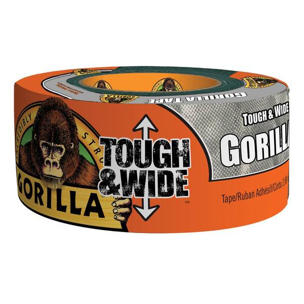 2.88 x 30 yd 6003001 Gorilla Tape Pack of 1 2.88 x 30 yd Black, Black Tough & Wide Duct Tape 2.88 x 30 yd 6003001 Gorilla Tape Pack of 1 2.88 x 30 yd Black, Black Tough & Wide Duct Tape
