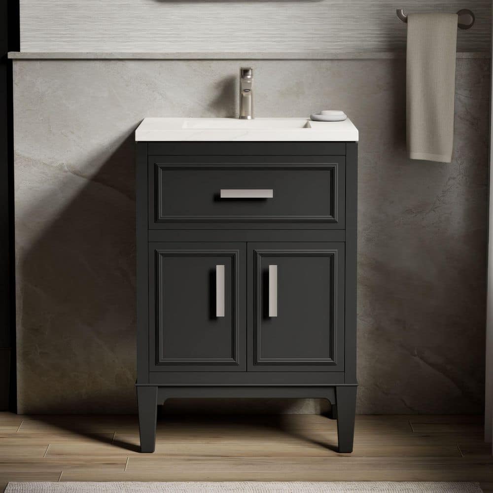 KOHLER Southerk 23 in. Single Sink Freestanding Slate Grey Bath