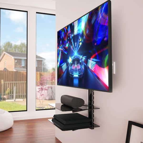 Argos tv wall bracket with shelf hotsell