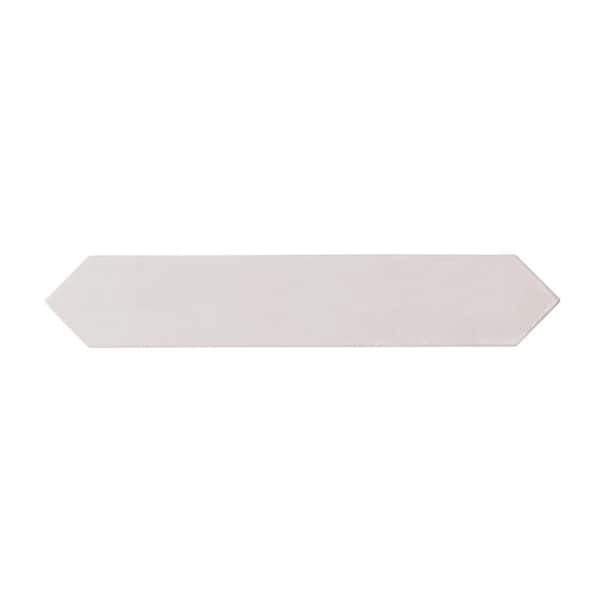 Apollo Tile Festa White 1.7 in. x 9.6 in. Glossy Ceramic Picket Wall and Floor Tile (2.37 sq. ft./case) (23-pack)