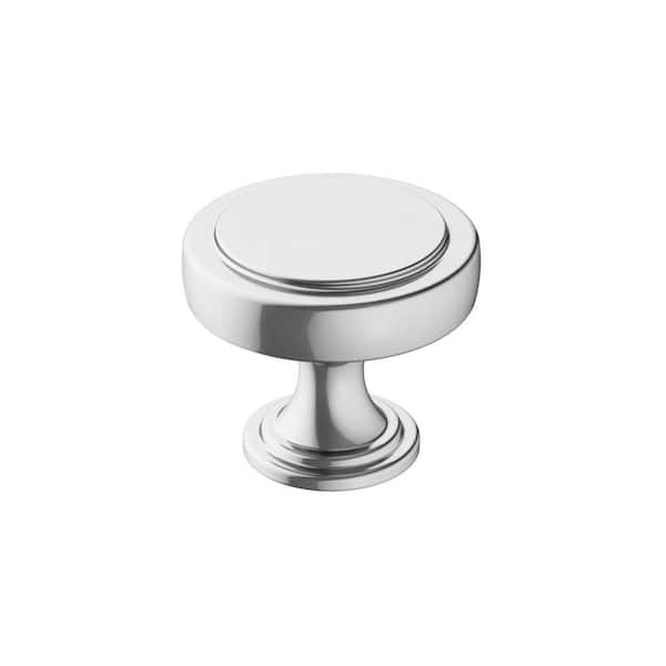 Amerock Exceed 1-1/2 in. (38mm) Modern Polished Chrome Round Cabinet Knob