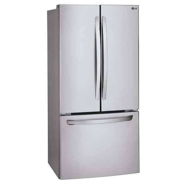 flow merc150cm✖️flowアルファLGセット LG 24 cu. ft. French Door Refrigerator in Stainless Steel with