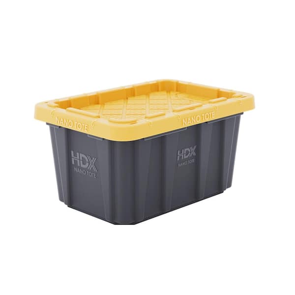 0.75 qt. Nano Tough Tote in Black and Yellow