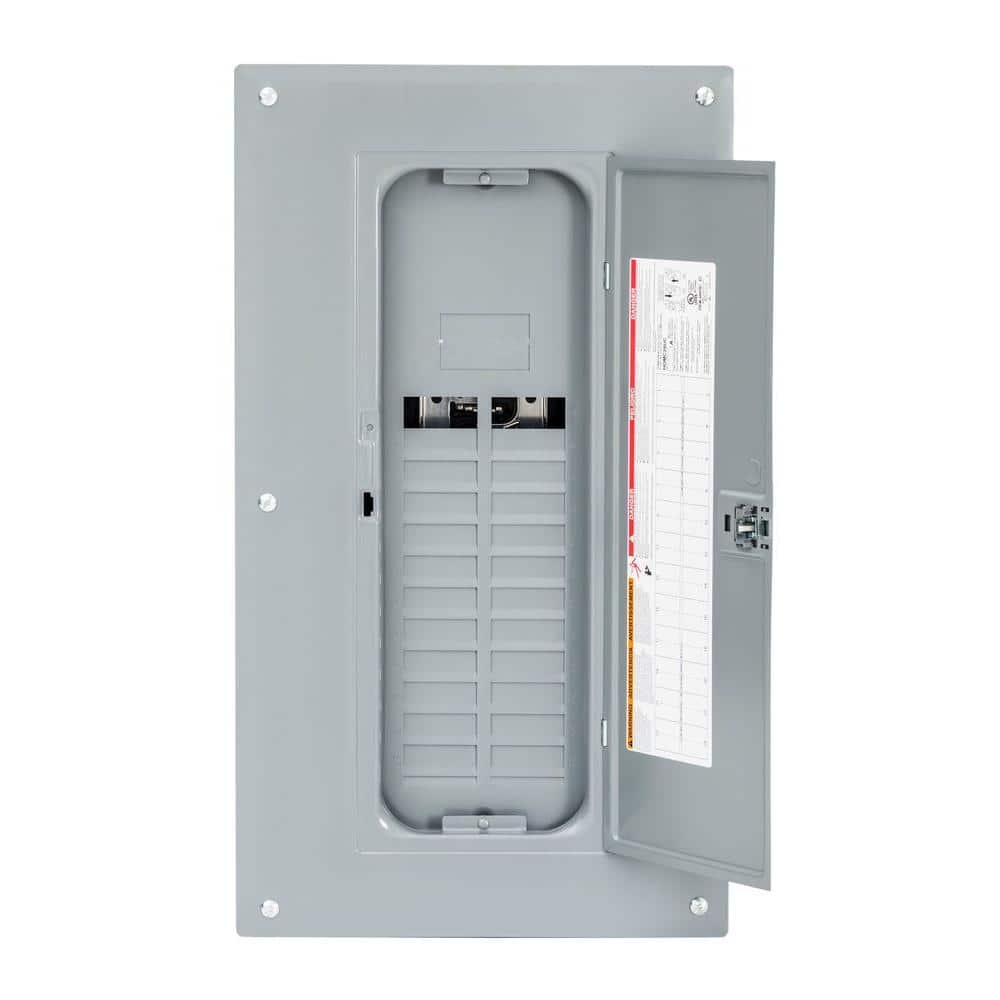 Square D Homeline 125 Amp 24-Space 48-Circuit Indoor Main