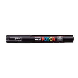 Posca Pens: PC-5M Medium Bullet Tip: Black - £4.30 - Pegasus Art